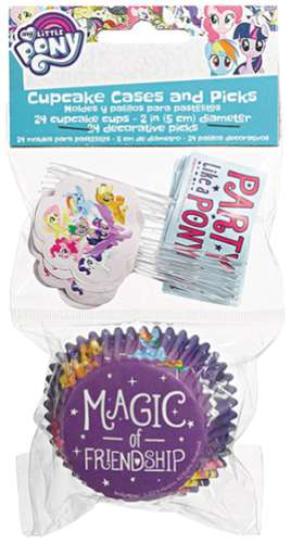 My Little Pony Cupcake Papers and Picks - Click Image to Close